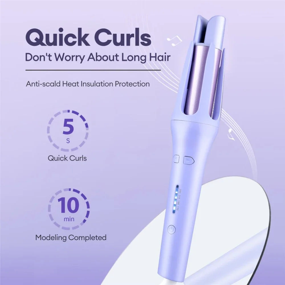 Automatic Hair Curler 32MM Auto Rotating Ceramic Hair Roller Professional Iron Curling Wand Hair Waver Stylish Without Box