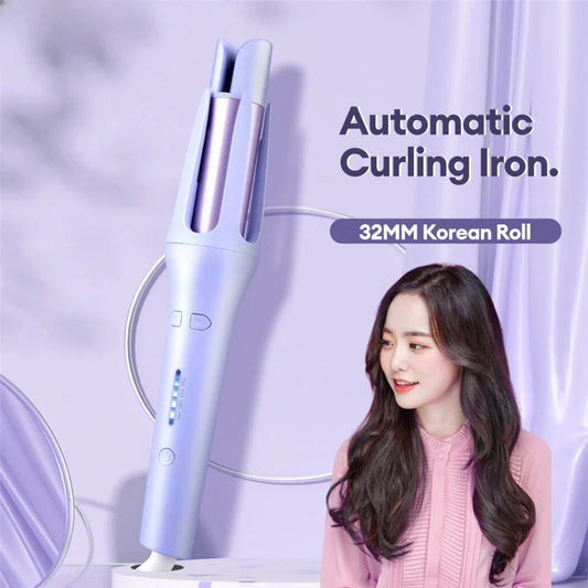 Automatic Hair Curler 32MM Auto Rotating Ceramic Hair Roller Professional Iron Curling Wand Hair Waver Stylish Without Box